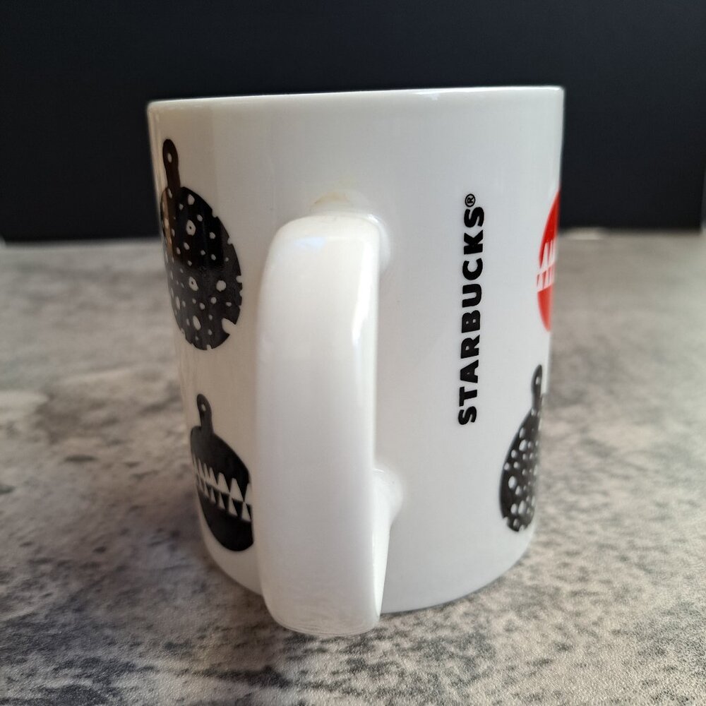 Starbucks Coffee Tea Mug Cup 12 fl oz Christmas Holiday Ornaments 2016 - Picture 2 of 10